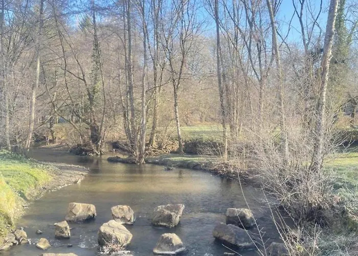 Au Bord De La Riviere Avec Terrasse, Internet Et Jardin - Fr-1-653-271 Saint-Maurice-des-Lions